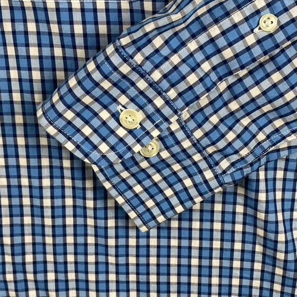 Brooks Brothers All Cotton Button Down Shirt Men's Large Plaid Causal Formal - Picture 7 of 10